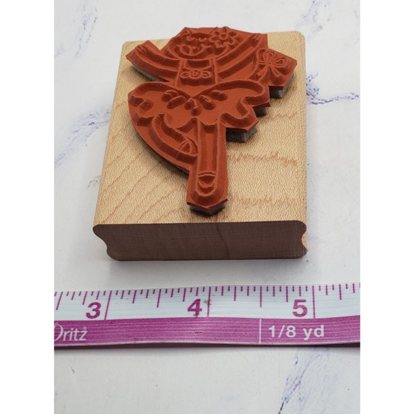 Stampin' Up! Ballerina Dancing Kitty Wood Mounted Rubber Stamp - Picture 6 of 7